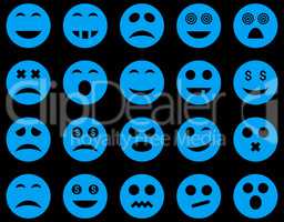 Smile and emotion icons