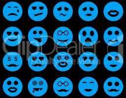 Smile and emotion icons