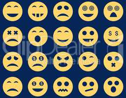 Smile and emotion icons