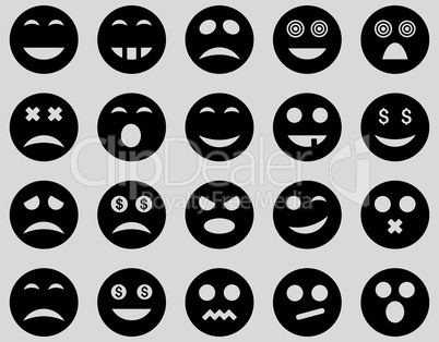 Smile and emotion icons