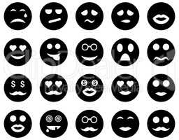 Smile and emotion icons