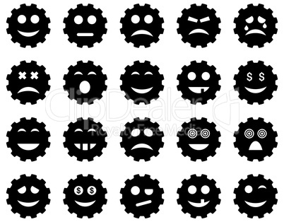 Gear emotion icons