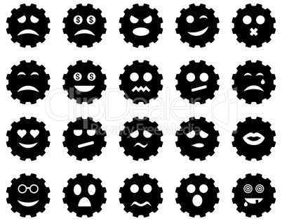 Gear emotion icons