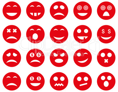 Smile and emotion icons