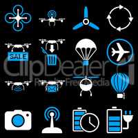 Copter tools icon set