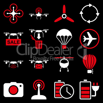 Copter tools icon set