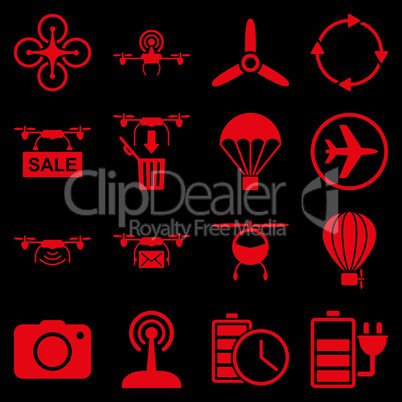 Copter tools icon set