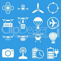 Copter tools icon set