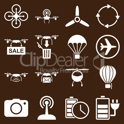 Copter tools icon set