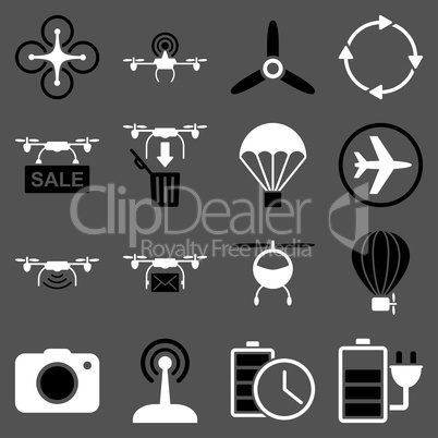 Copter tools icon set