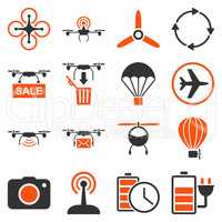 Copter tools icon set