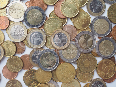 Euro coins