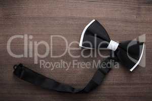 black and white bow tie background