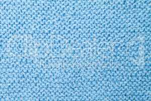 blue knitted texture