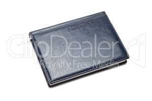 business diary isolated on the white background