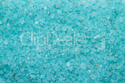 blue aromatic bath salt background