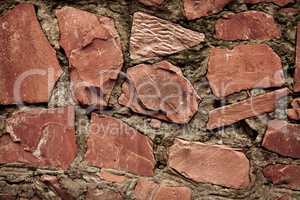 grunge wall of stones texture