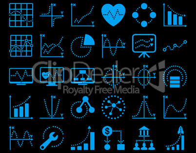 Dotted Charts Icons