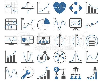 Dotted Charts Icons