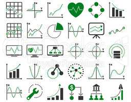 Dotted Charts Icons