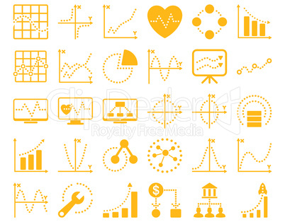 Dotted Charts Icons