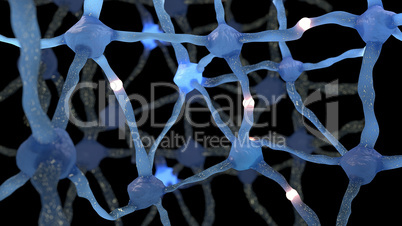 Neuron cells system net