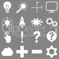 Basic science and knowledge icons