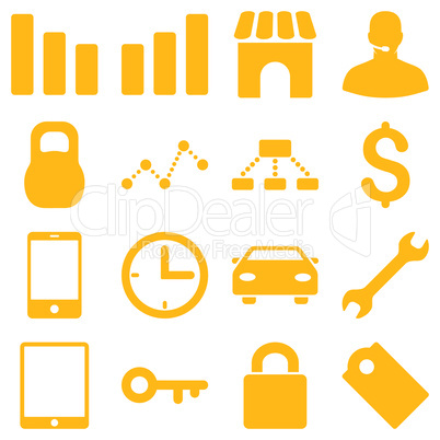 Basic business icons