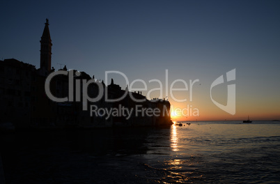 Rovinj am Abend