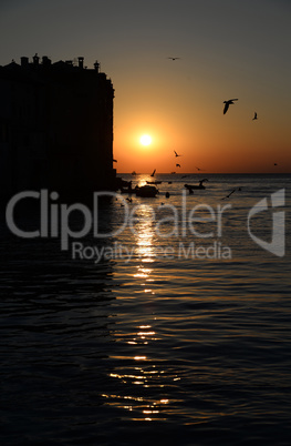 Rovinj am Abend