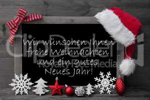 Blackboard Weihnachten Neues Jahr Mean Christmas Happy New Year
