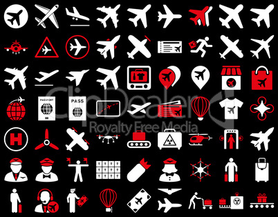 Aviation Icon Set