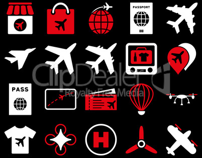 Airport Icon Set