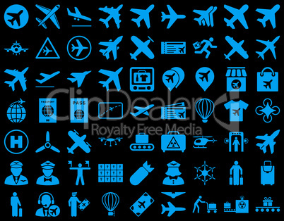 Aviation Icon Set