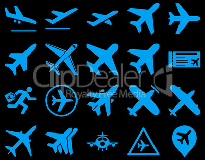 Aviation Icon Set