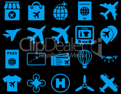 Airport Icon Set