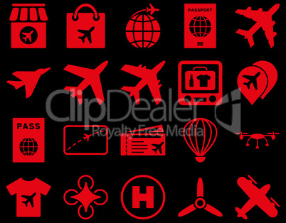 Airport Icon Set