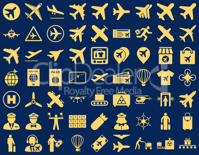 Aviation Icon Set