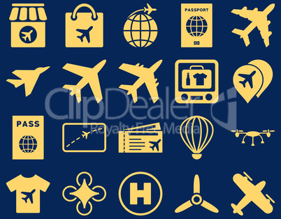 Airport Icon Set