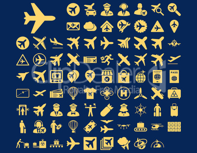 Aviation Icon Set