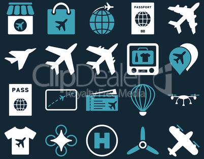 Airport Icon Set