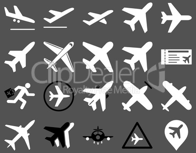 Aviation Icon Set