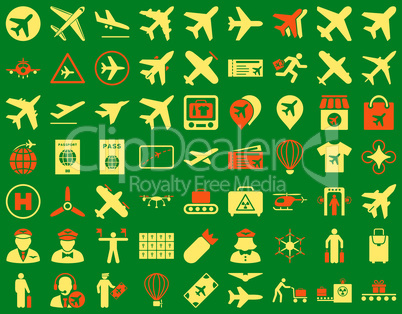 Aviation Icon Set