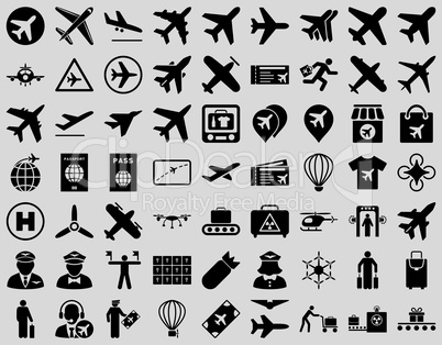 Aviation Icon Set