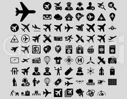 Aviation Icon Set