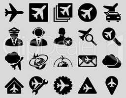 Aviation Icon Set