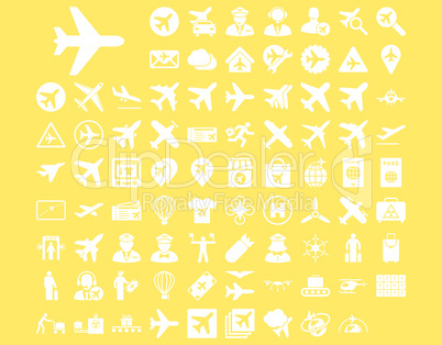 Aviation Icon Set