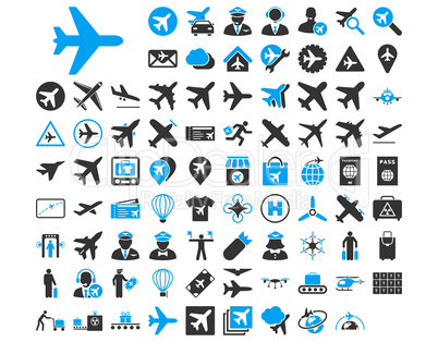 Aviation Icon Set