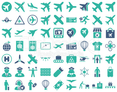 Aviation Icon Set