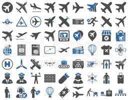 Aviation Icon Set